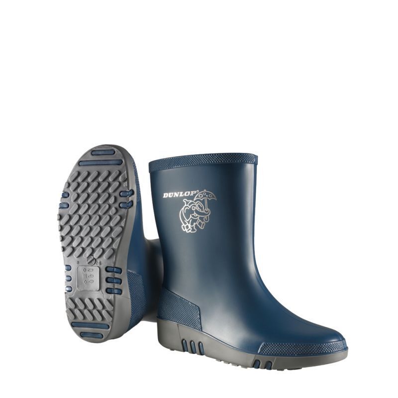 Welkoop Dunlop mini k151710 - regenlaarzen jongens - kinderlaarzen - blauw aanbieding