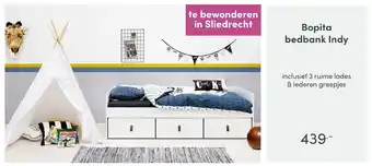 Baby & Tiener Bopita Bedbank Indy aanbieding