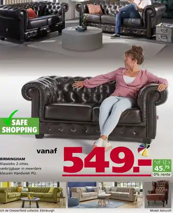 Seats and Sofas Birmingham aanbieding