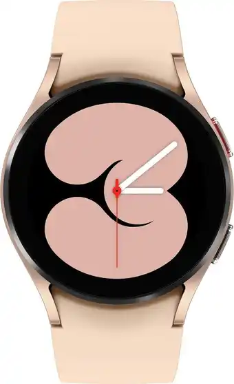Bol.com Samsung galaxy watch4 - smartwatch dames en heren - 40mm - pink gold aanbieding