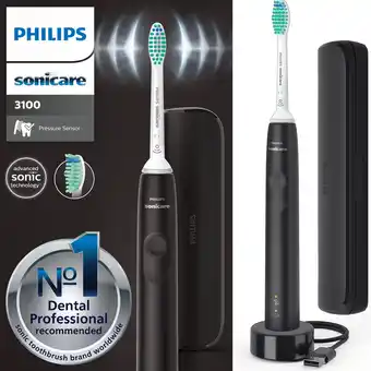 Bol.com Philips sonicare series 3100 hx3673/14 - elektrische tandenborstel aanbieding