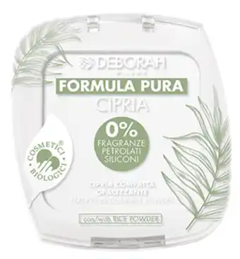 De Online Drogist Deborah milano formula pura gezichtspoeder | transparant 04 10gr aanbieding