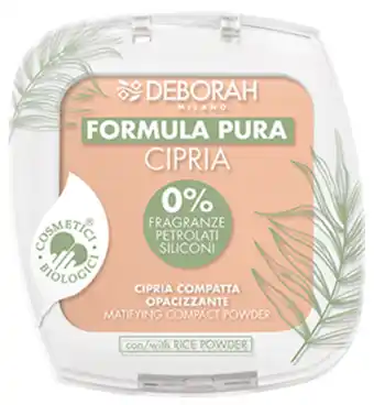 De Online Drogist Deborah milano formula pura gezichtspoeder | abrikoos 03 10gr aanbieding