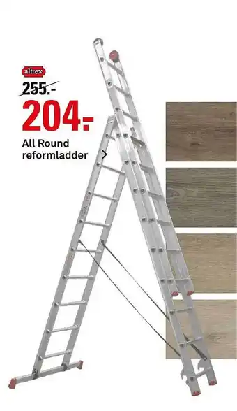 Karwei All Round Reformladder aanbieding