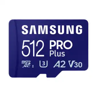 MediaMarkt Samsung pro plus 512gb 180mb/s microsd aanbieding