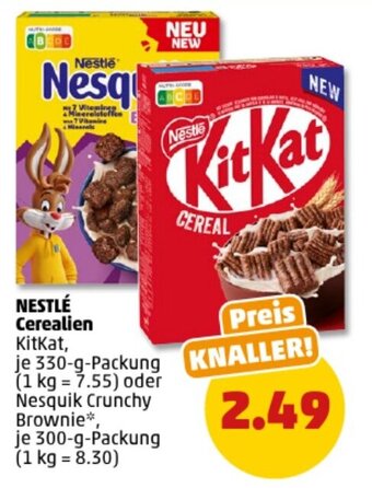 PENNY DE NESTLÉ Cerealien 300 g aanbieding