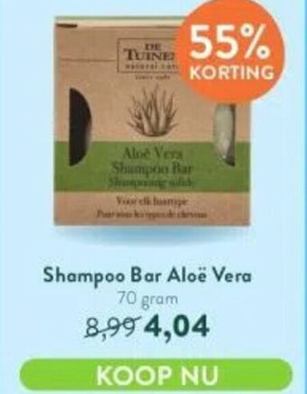 Holland & Barrett Shampoo Bar Aloë Vera 70 gram aanbieding