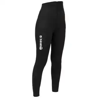 Decathlon Freedive broek dames apnea 5 mm binnenkant onbekleed neopreen buitenkant nylon aanbieding