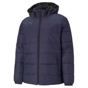 Decathlon Puma teamliga gevoerde jas blauw volwassen aanbieding