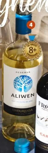 Albert Heijn Tintelfris, maar ook zacht en exotisch. lekker bij vis en salade. aliwen sauvignon blanc reserva, 75 cl aanbieding