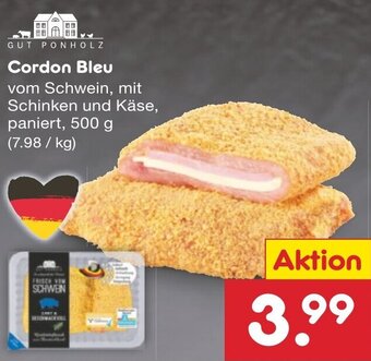 Netto Marken-Discount DE Cordon Bleu 500g aanbieding