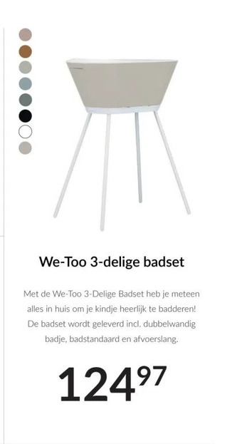 Babypark We-too 3-delige badset aanbieding