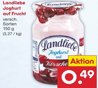 Netto Marken-Discount DE Landliebe Joghurt auf Frucht aanbieding