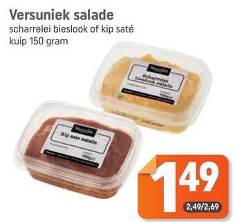 Lekker Makkelijk Versuniek salade  150g aanbieding