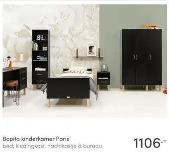 Baby & Tiener Bopita kinderkamer Paris aanbieding