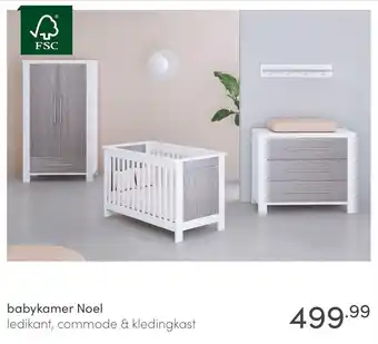 Baby & Tiener babykamer Noel aanbieding