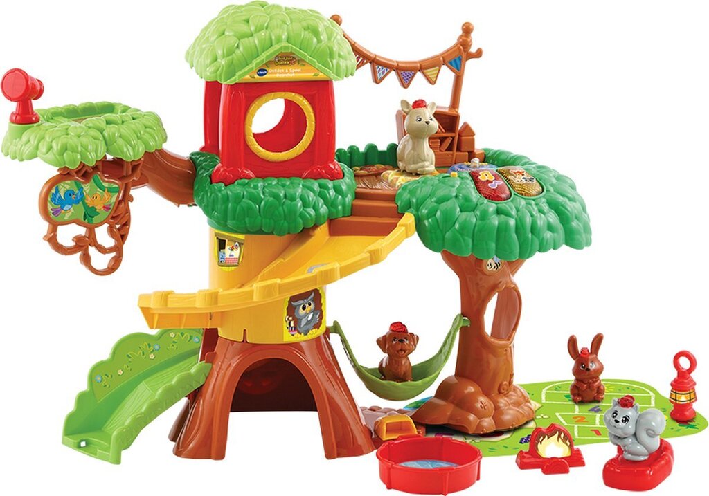 Bol.com Vtech zoef zoef dieren ontdek & speel boomhut – educatief speelgoed - licht- en geluidseffecten – 1 tot 5 jaar aanbieding
