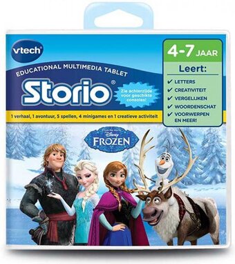Bol.com Vtech storio 2 disney frozen - leercomputer game - 4 tot 7 jaar aanbieding