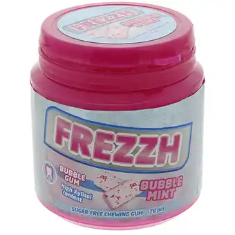 Action Frezzh kauwgom bubble mint aanbieding