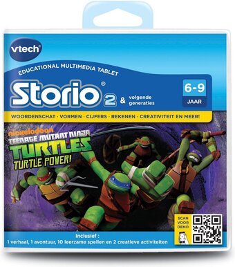 Bol.com Vtech storio 2 - game - ninja turtles aanbieding