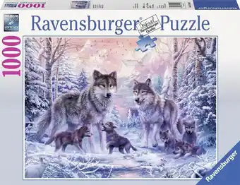 Bol.com Ravensburger puzzel arctische wolven - legpuzzel - 1000 stukjes aanbieding