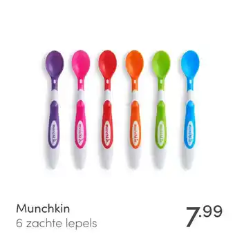 Baby & Tiener Munchkin 6 zachte lepels aanbieding