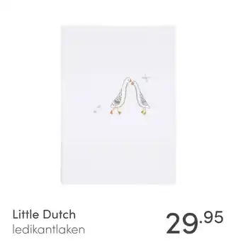 Baby & Tiener Little Dutch ledikantlaken aanbieding