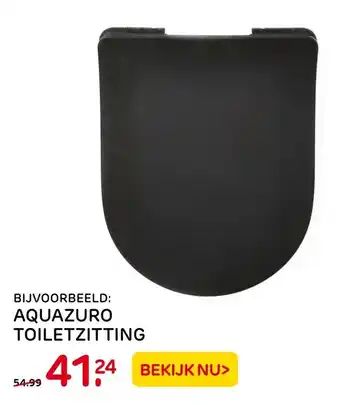 Praxis Aquazuro toiletzitting aanbieding