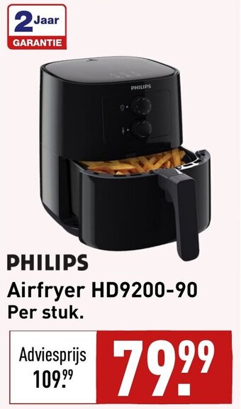 ALDI PHILIPS Airfryer HD9200-90 aanbieding