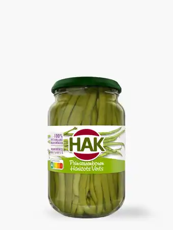 Flink Hak haricots verts 340g aanbieding