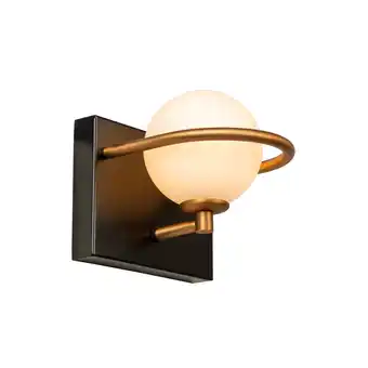 fonQ Lucide isobel wandlamp - zwart aanbieding