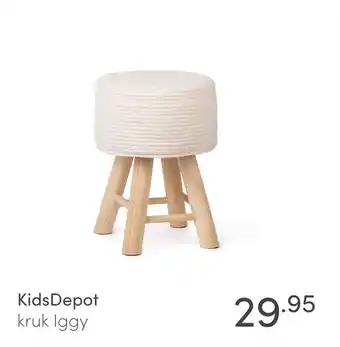 Baby & Tiener KidsDepot kruk Iggy aanbieding