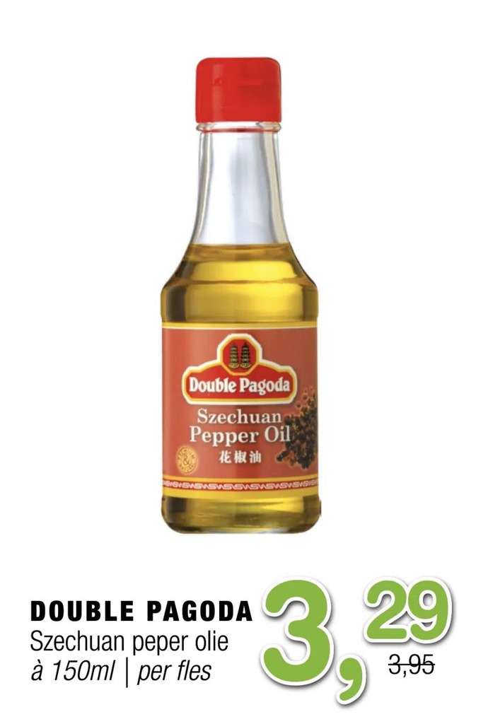 Amazing Oriëntal Double pagoda szechuan peper olie aanbieding