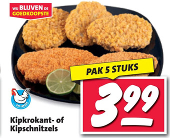 Nettorama Kipkrokant- of kipschnitzels aanbieding