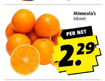 Boni Minneola's kilonet aanbieding