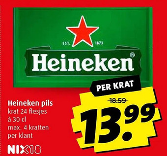 Boni Heineken pils aanbieding