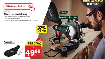 Lidl PARKSIDE Afkort- en verstekzaag aanbieding