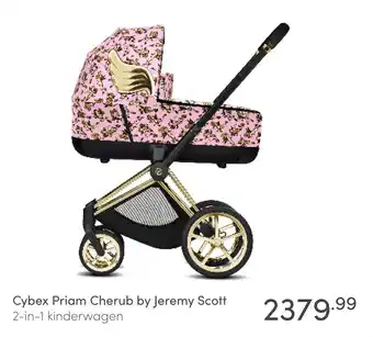 Baby & Tiener Cybex Priam Cherub by Jeremy Scott 2-in-1 kinderwagen aanbieding