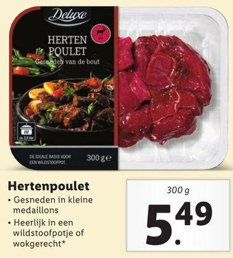 Lidl Hertenpoulet  300g aanbieding