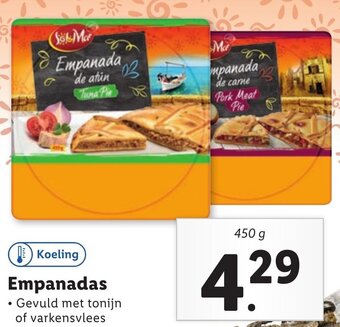 Lidl Empanadas  450g aanbieding