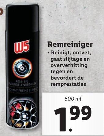 Lidl Remreiniger  500ml aanbieding