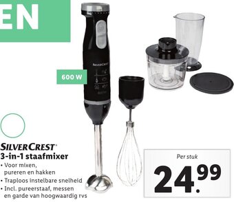 Lidl SILVERCREST 3-in-1 staafmixer aanbieding