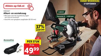 Lidl PARKSIDE Afkort- en verstekzaag aanbieding