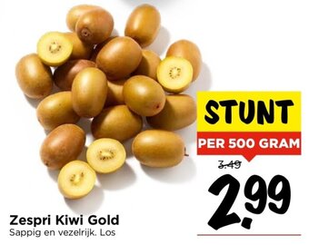 Vomar Voordeelmarkt Zespri Kiwi Gold  500g aanbieding