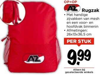 Vomar Voordeelmarkt AZ Rugzak aanbieding