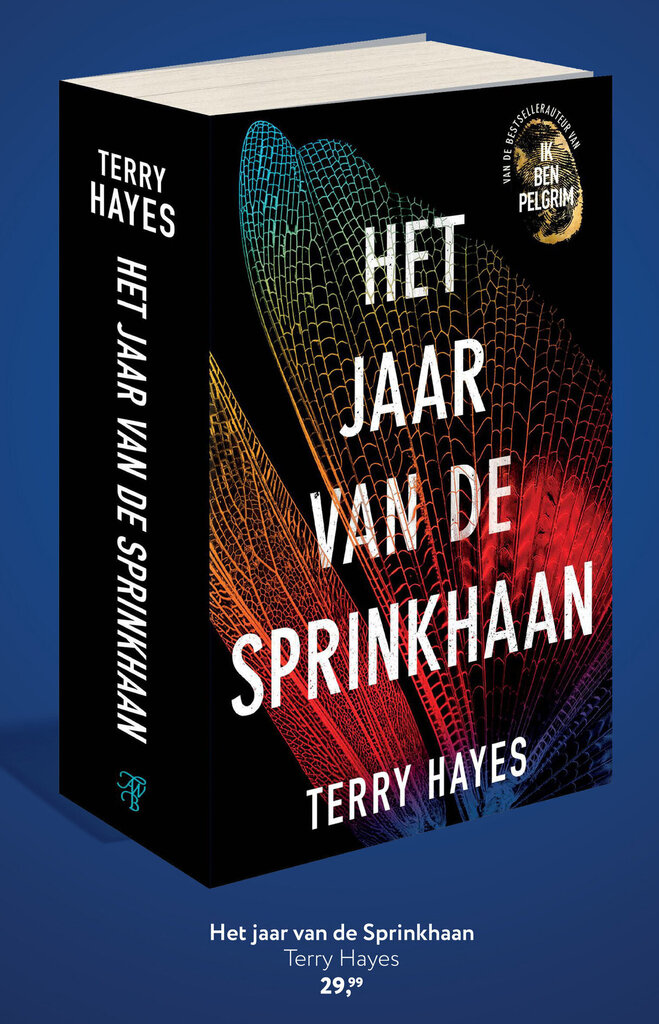 Het jaar van de Sprinkhaan Terry Hayes aanbieding bij Primera