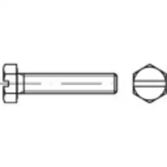 Conrad Toolcraft 131325 zeskantbouten m20 40 mm buitenzeskant din 933 staal thermisch verzinkt 25 stuk(s) aanbieding