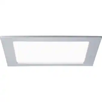 Conrad Paulmann paulmann led-inbouwlamp voor badkamer led led vast ingebouwd 18 w ip44 chroom (mat) aanbieding