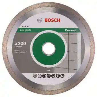 Conrad Bosch accessories 2608602636 bosch power tools diamanten doorslijpschijf diameter 200 mm 1 stuk(s) aanbieding