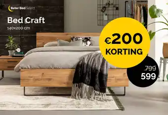 Beter Bed Bed Craft 140x200 cm aanbieding